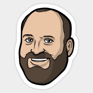 Baddest Tom Segura ('s Head) Sticker